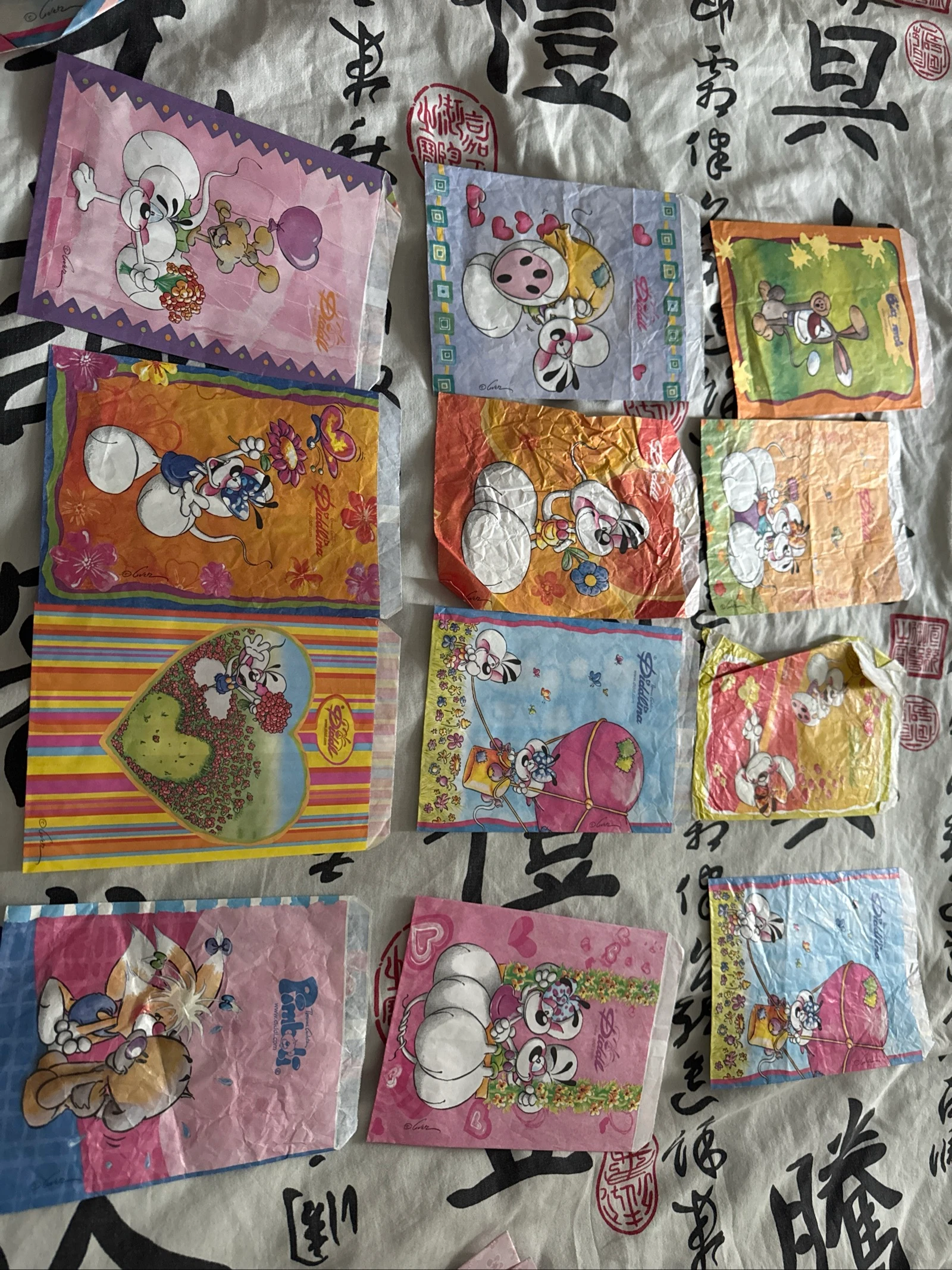 12 zakjes diddl